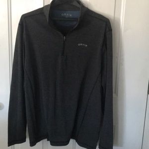 men’s Orvis Long Sleeve Pullover